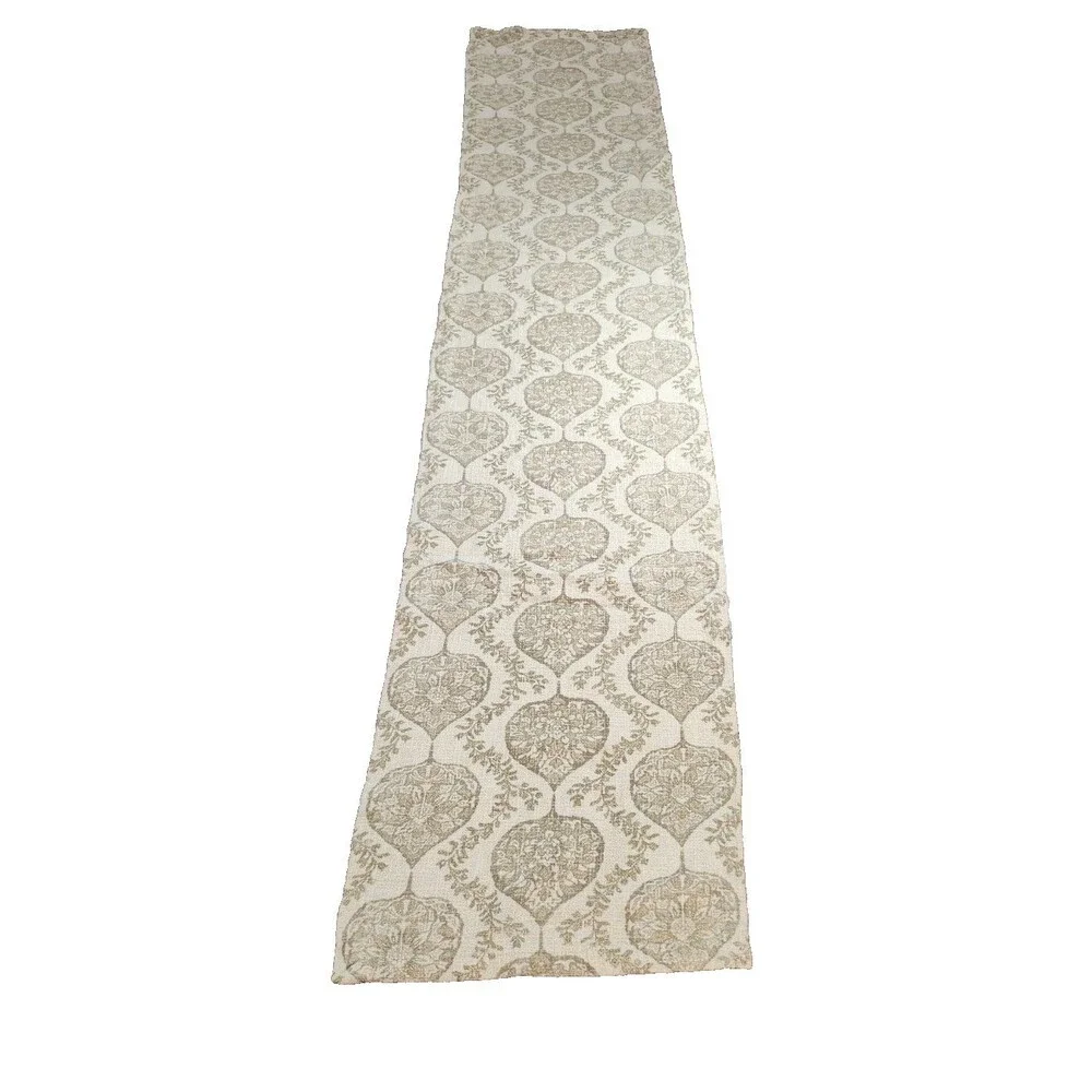 Table Runner by SHABBY‎ CHIC 15” X 78” BoHo Made in India 100% Cotton